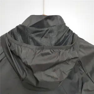 20-21 Barcelona black windbreaker 2
