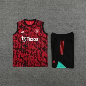 23-24 Manchester United Training Vest Kit S-XXL Soccer Jerseys 2