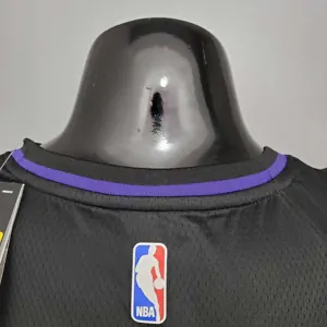 2021 James#23 Los Angeles Lakers Black Latin Black 3