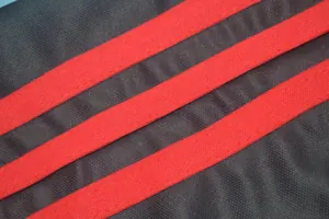 1990 Flamengo home red black 11