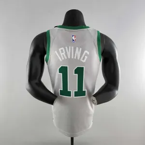 IRVING#11 Boston Celtics Grey NBA Jersey 4