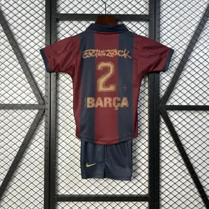 25-26 kids Barcelona Special Edition Kits Youth Apparels AAAAJersey Dropship Yupoo-1 1