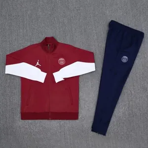 25-26 PSG Long Sleeve Red Training Kit Soccer AAAAJersey Yupoo S-2XL 1