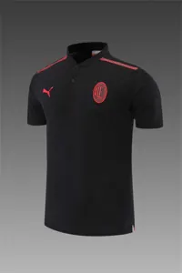 AC Milan Polo blackred Team Badge 4