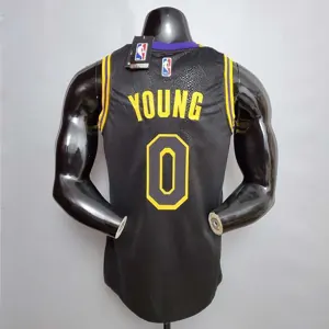 YOUNG #0 Lakers black 5