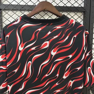 25-26 Manchester United Pre-Match Red Kit Soccer T-Shirt AAAAJersey Dropship Yupoo 1
