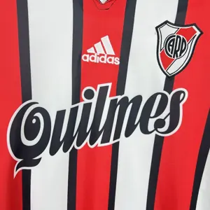 99-00 River Plate Home Retro Kit Vintage Shirt AAAAJersey Supplier Yupoo 2