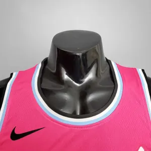 ADEBAYO#13 Miami Heat V-neck pink 8