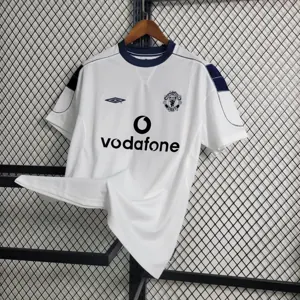 99-00 Retro Manchester United Away S-XXL Cheap Soccer Jerseys 5