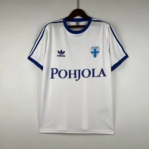 1982 Finland Home S-XXL football t-shirt