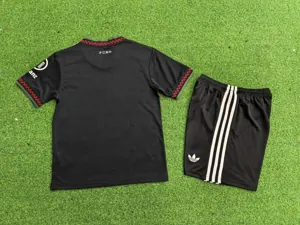 25-26 Bayern Munich Third Player Version Kid Kits Youth Apparels Soccer AAAAJersey Supply Yupoo 1