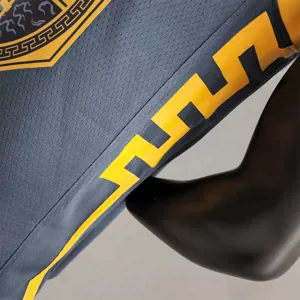 2018 GREEN #23 Golden State Warriors Grey NBA Jersey 9