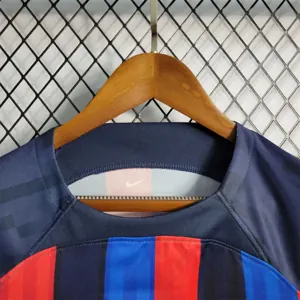 22-23 Barcelona home long sleeve 4