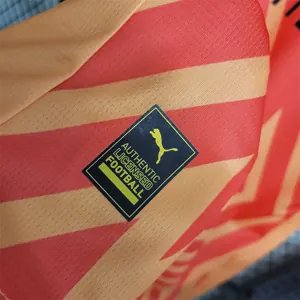 23-24 AC Milan Goalkeeper Orange Size S-XXL Soccer Jersey 2