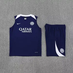 25-26 Inter Milan Training Kits Navy Football Vest Suits 1