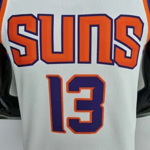 75th Anniversary Nash #13 Phoenix Suns White NBA Jersey 8