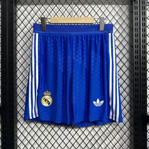 25-26 Real Madrid Third Away Kit Player Version Sports Shorts Soccer AAAAJersey Supply Yupoo