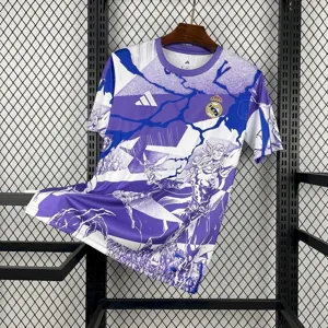 25-26 Real Madrid Pre-Match Football T-Shirt AAAAJersey Wholesale Yupoo