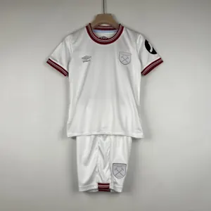 23-24 Kids West Ham United Away size 16-28 Soccer Jersey