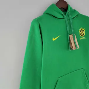 2022 Brazil Hoodie Green 5