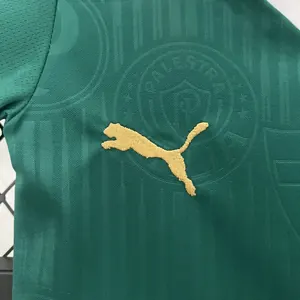 24-25 Palmeiras Home Kid Kits Children Sets Jersey Supplier Yupoo 1