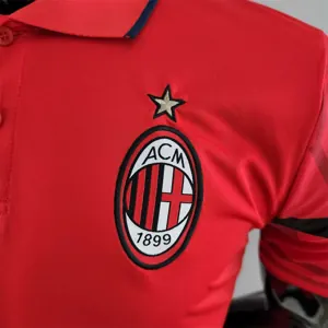 22-23 AC Milan red POLO 4
