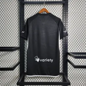 23-24 Maccabi Black away size S-4XL Soccer Jersey 1