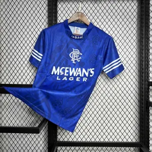 94-96 Rangers Home Retro Kit Football Uniform AAAAJerseys Dropshipping Yupoo 1
