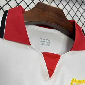 01-02 Rayo Vallecano Home Retro Kit Vintage Shirt AAAAJersey Supplier Yupoo 4