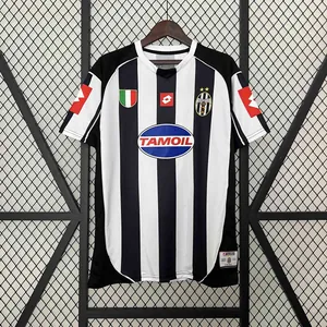 02-03 Juventus Home Retro Kit Football Apparel AAAAJerseys Dropshipping Yupoo S-2XL