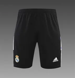 22-23 Real Madrid training suit short sleeve kit white and blue colorblock 12