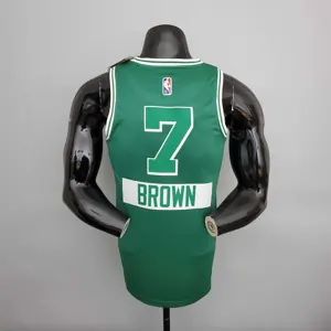 2022 season Brown#7 Celtics City Edition Green 1