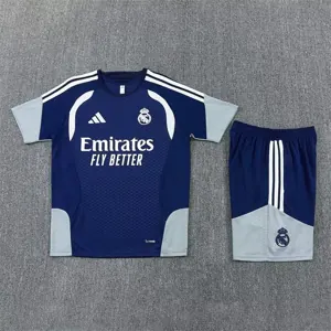 26-27 Real Madrid Mens Kit Royal Blue Training Suit Yupoo 6