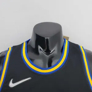 2022 Season Durant #35 Warriors City Edition Black NBA Jersey 1