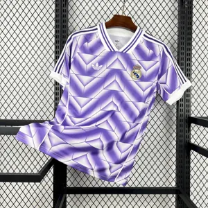 25-26 Real Madrid Purple Special Edition Football T-Shirt AAAAJersey Wholesale Yupoo