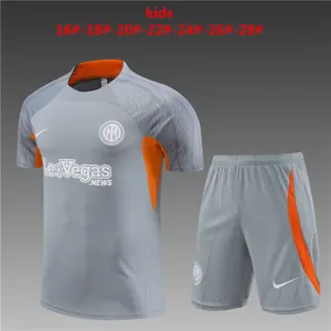 23-24 Inter Milan Kids Training Soccer Jerseys Football Shirts