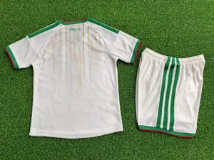 World Cup 2026 Algeria Home Kids Kit Soccer Player Version Children Sets AAAAJersey Supply Yupo 1