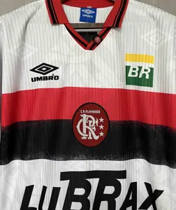 97-98 Flamengo Away Retro Kit Vintage Shirt AAAAJersey Supplier Yupoo 3