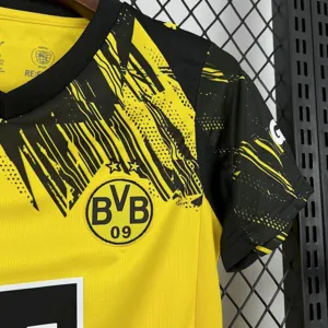 25-26 Borussia Dortmund Home Kids Kits Youth Apparels Yellow AAAAJersey Supplier Yupoo 5