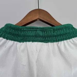 75th Anniversary Boston Celtics White NBA Shorts 1