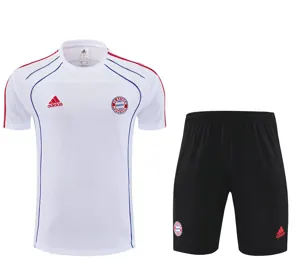 25-26 Bayern Munich OG White Training Kits Football Tracksuits