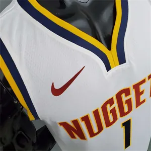 Nuggets Porter jr.#1 Limited White 4
