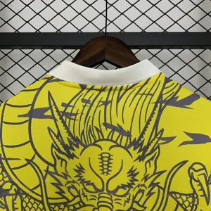 25-26 Real Madrid Yellow Dragon Special Edition Shirt Football Uniform AAAAJersey Dropship Yupo 3