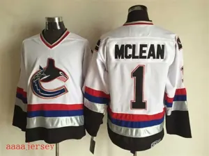 Vancouver Canucks retro ice hockey jersey M-3XL 温哥华加人队复古冰球服 4