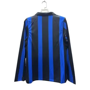 26-27 Inter Milan Mens Home Kit Football Long Sleeve T-Shirt AAAAJersey Supply Yupoo 4 4