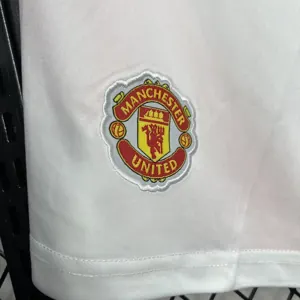 24-25 Manchester United Home Shorts Football Trousers Soccer AAAAJersey Yupoo 3