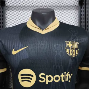 24-25 Barcelona Black&Gold Special Edition Player Version Shirt AAAAJersey Supplier Yupoo 1