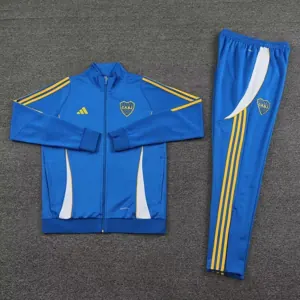 24-25 Boca Long Sleeve Kit Blue Jacket Suits Football AAAAJersey Yupoo 1
