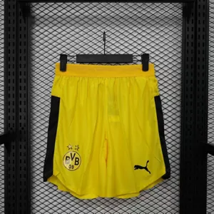 25-26 Dortmund Home Yellow Player Version Shorts AAAAJersey Supplier Yupoo