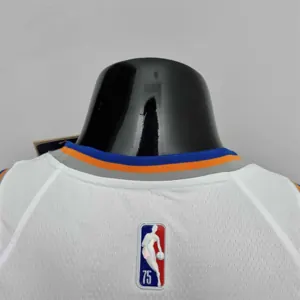 75th Anniversary Lin #17 New York Knicks White NBA Jersey 8